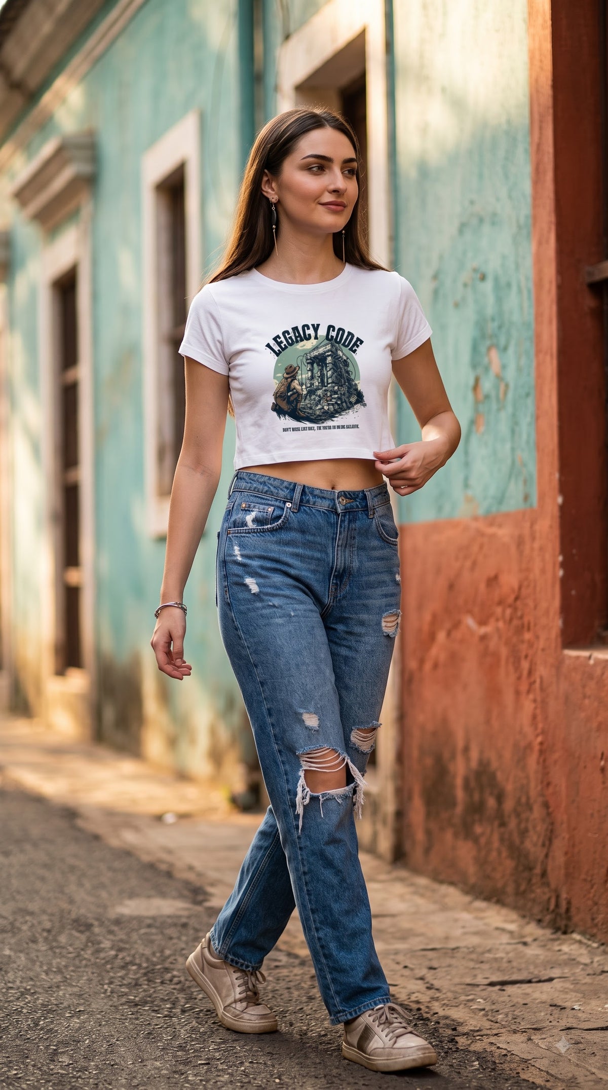 Crop Top- Legacy Code