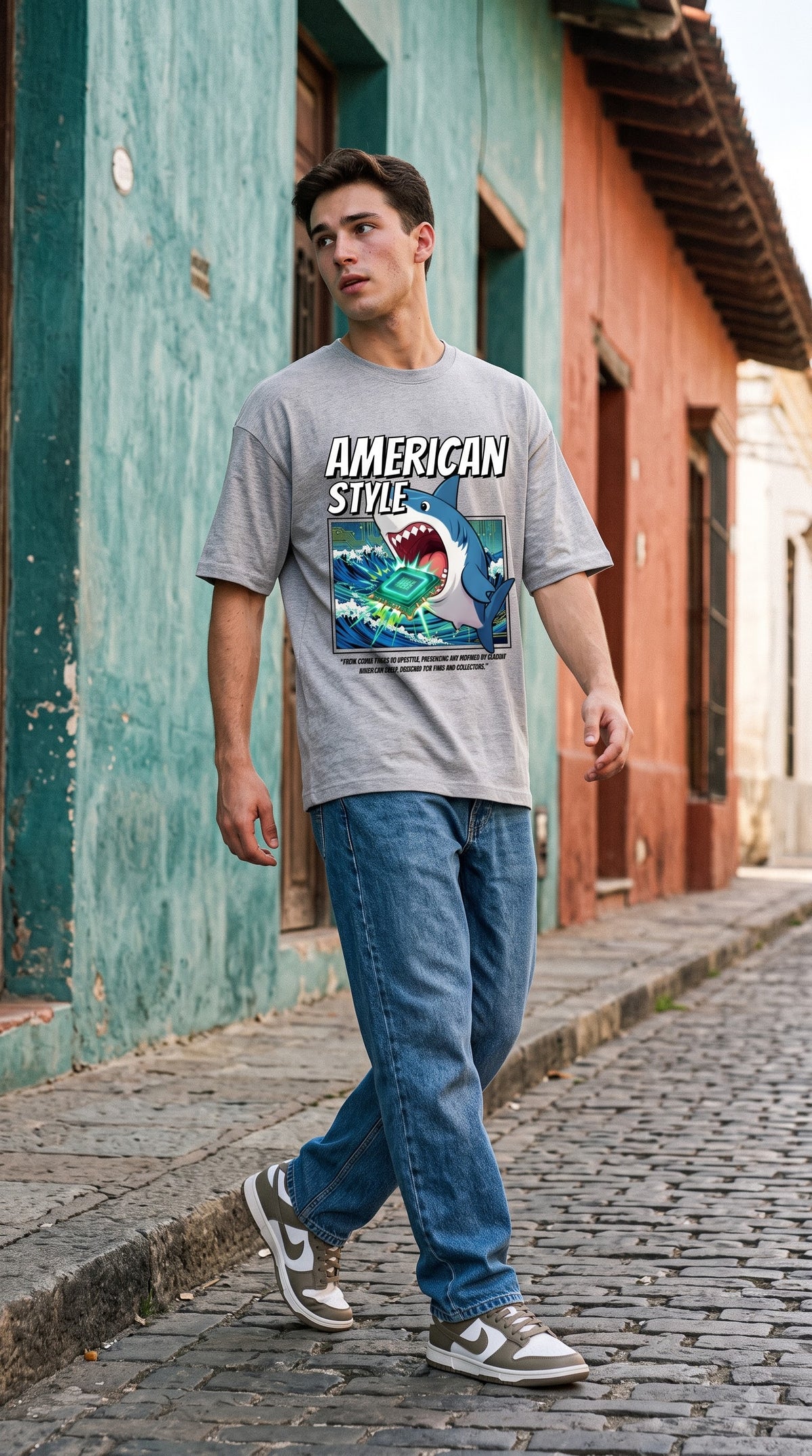 Unisex Oversized Classic T-Shirt- A. Style