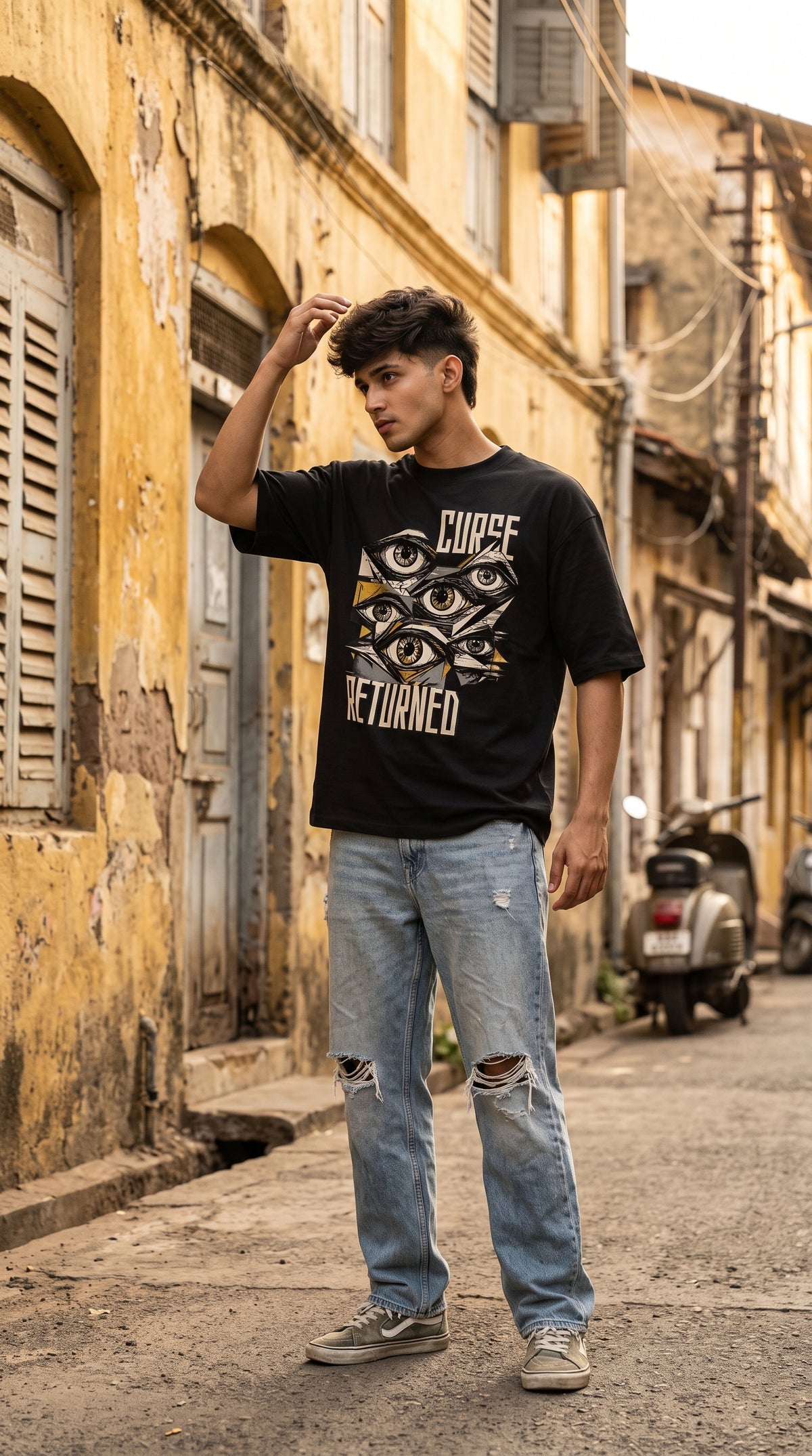 Unisex Oversized Classic T-Shirt- Cursed