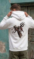 Unisex Oversized Hoodie- Trishul