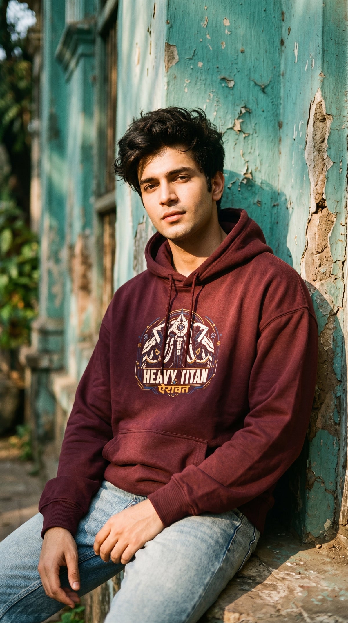Unisex Oversized Hoodie- Heavy Titan