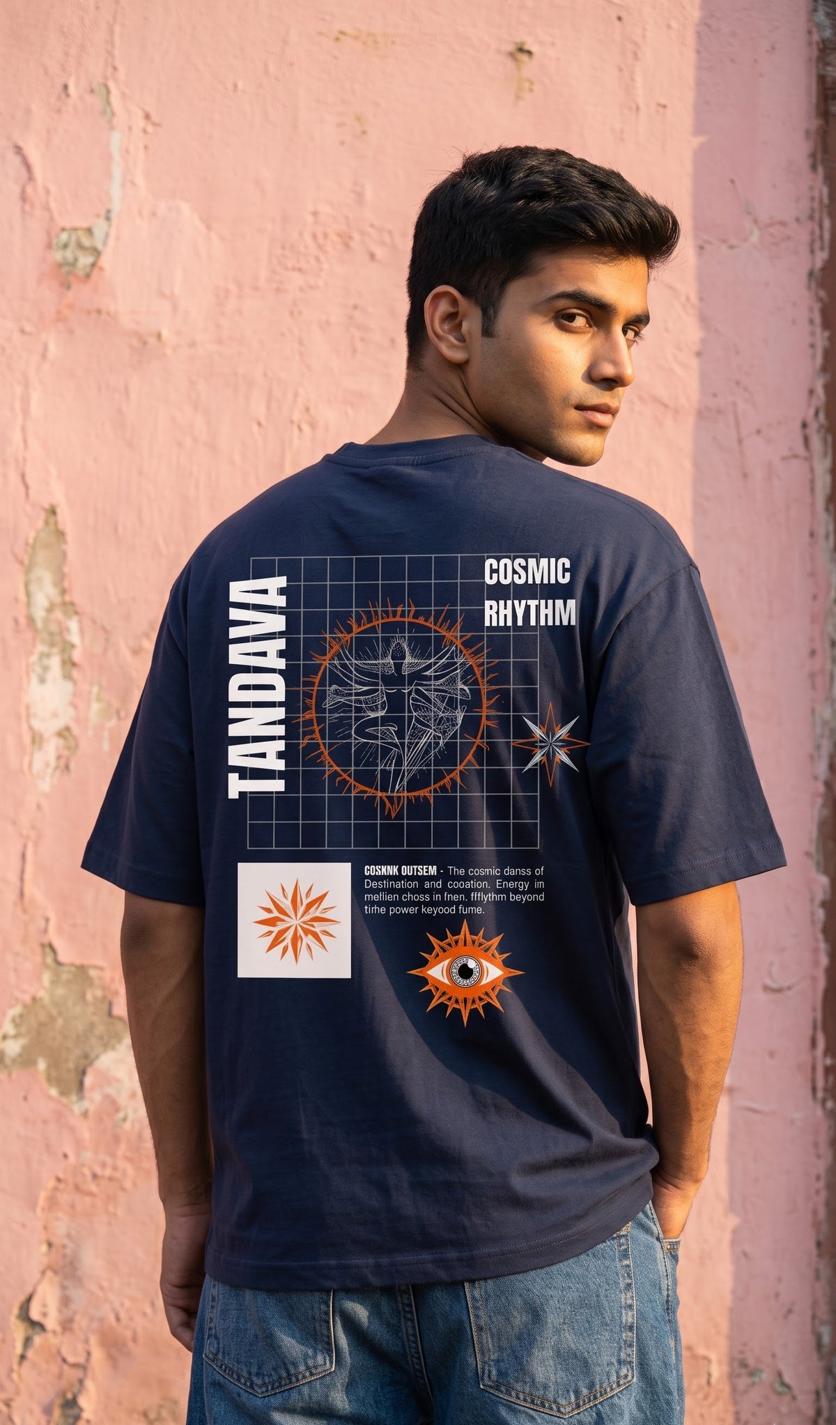Unisex Oversized Classic T-Shirt- Tandav