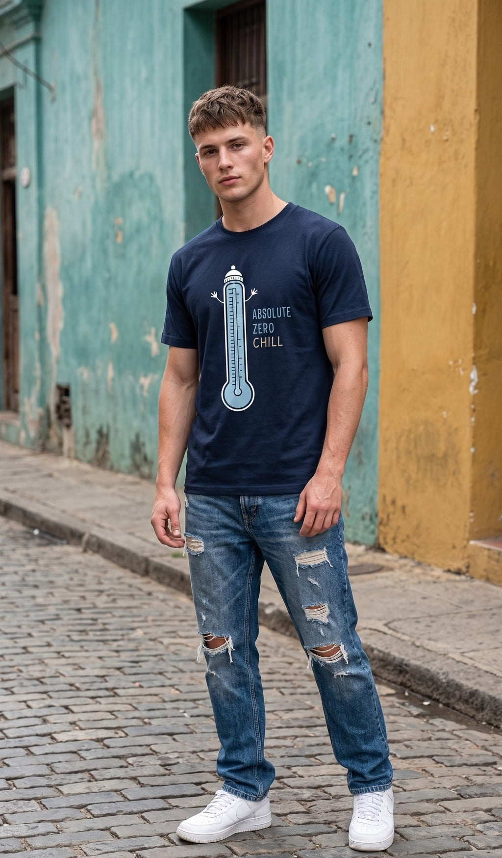 Men Regular T-Shirt- Zero Chill
