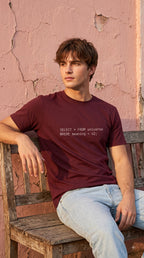 Men Regular T-Shirt- Select *