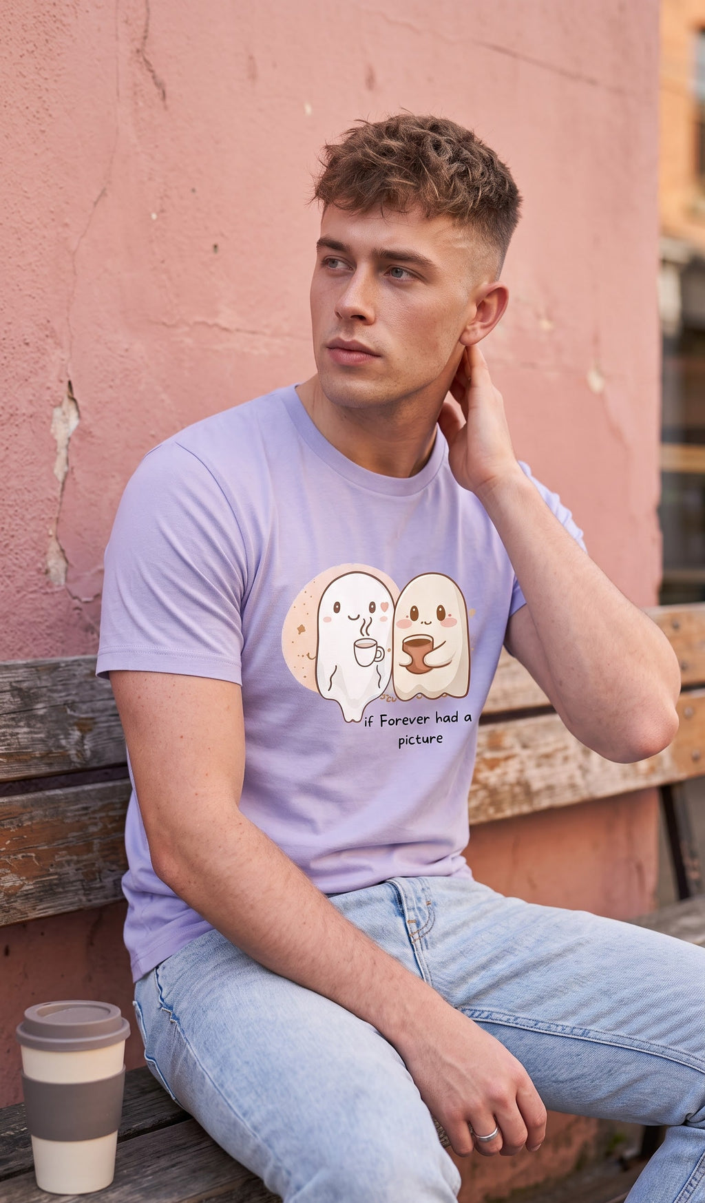 Men Regular T-Shirt- Forever