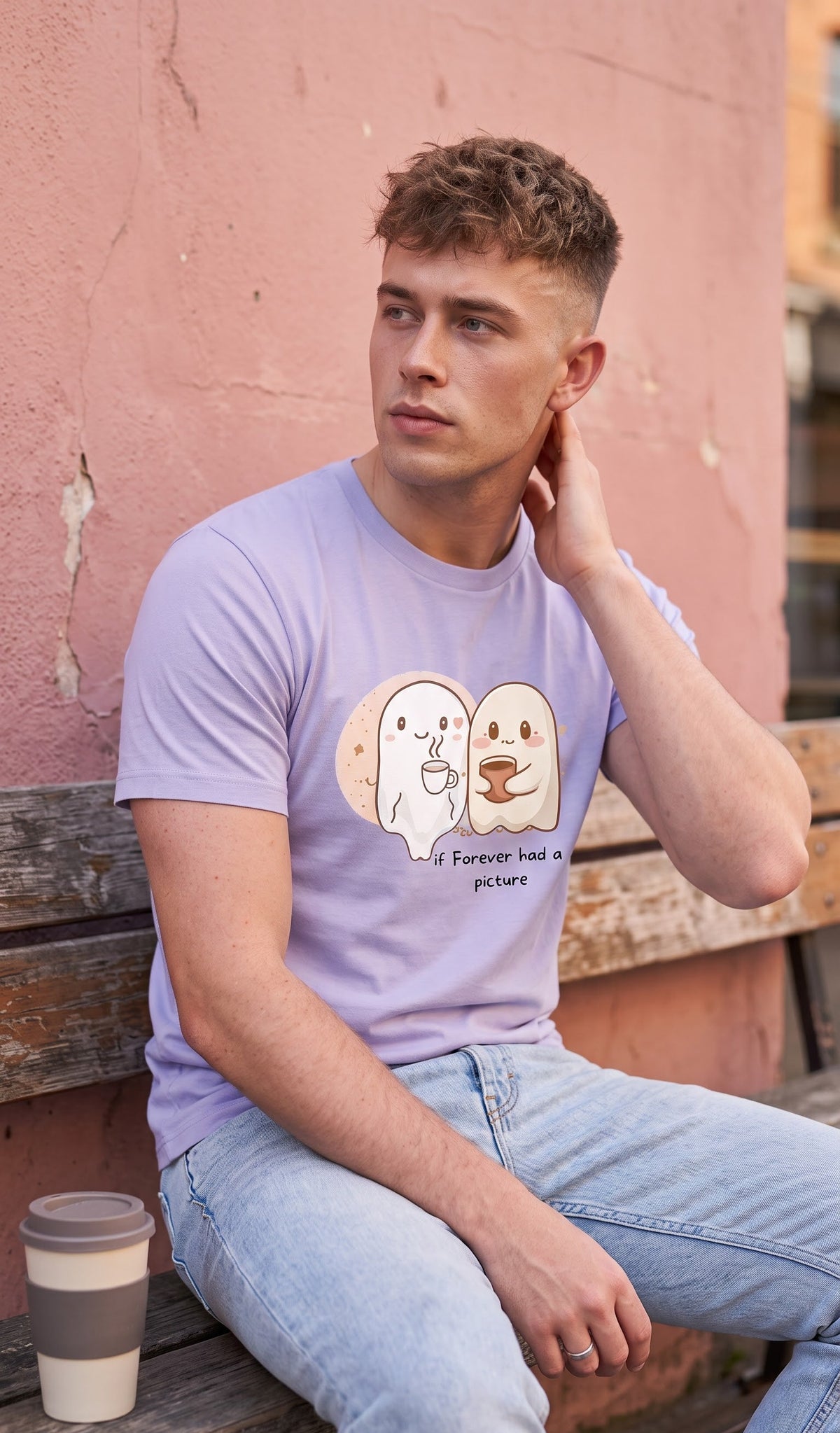 Men Regular T-Shirt- Forever
