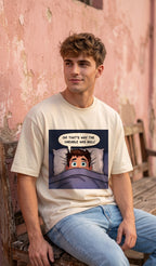 Men Oversized Classic T-Shirt- @ 3AM