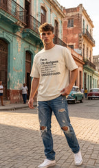 Men Oversized Classic T-Shirt- UX Designer