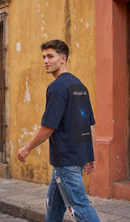 Unisex Terry Oversized Tee- Us