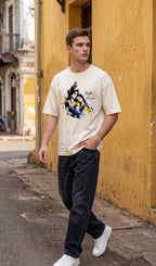 Unisex Oversized Classic T-Shirt- RadhaKrshn