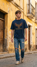 Men Oversized Classic T-Shirt- Garud