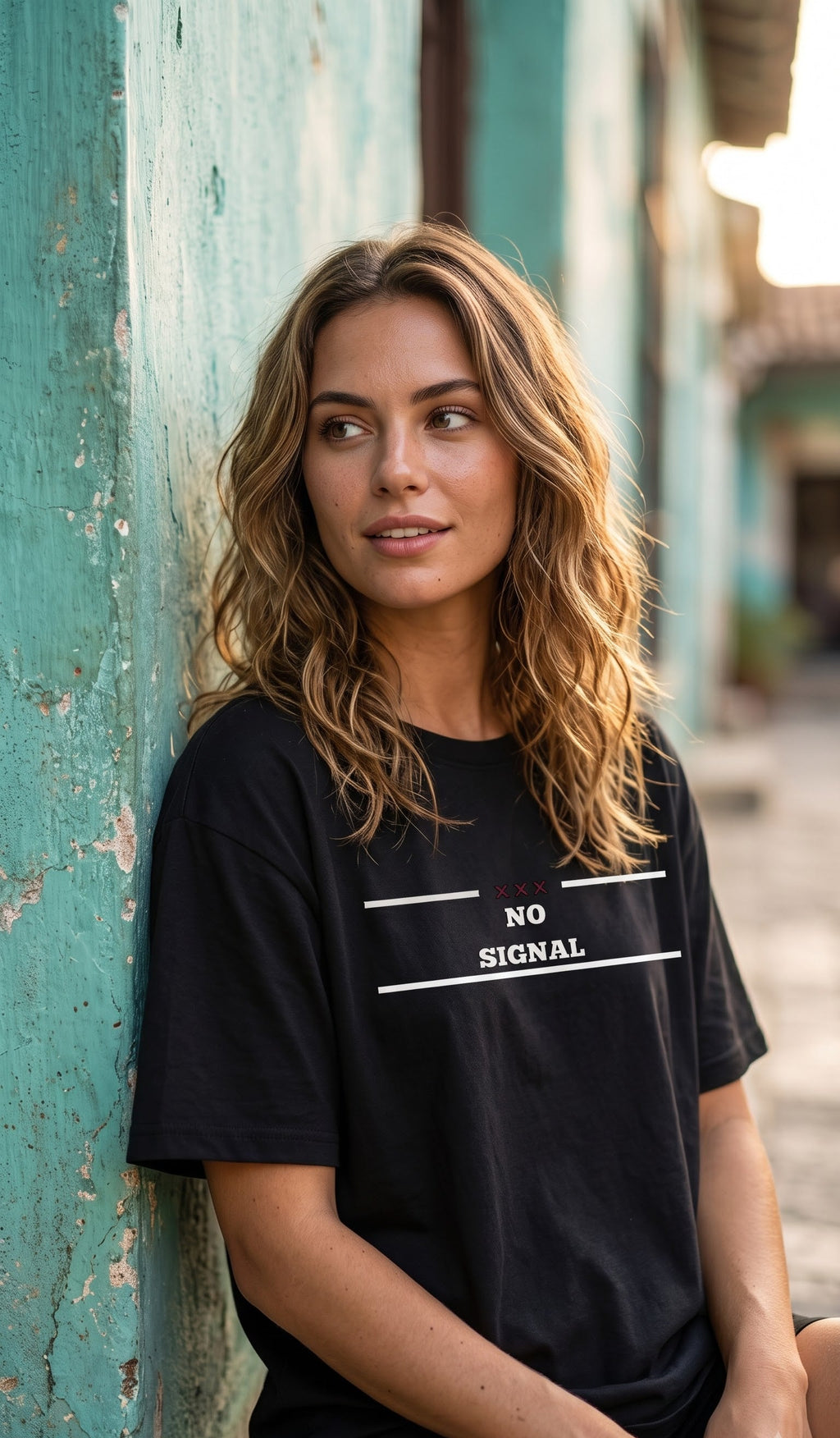 Unisex Oversized Classic T-Shirt- No Signal