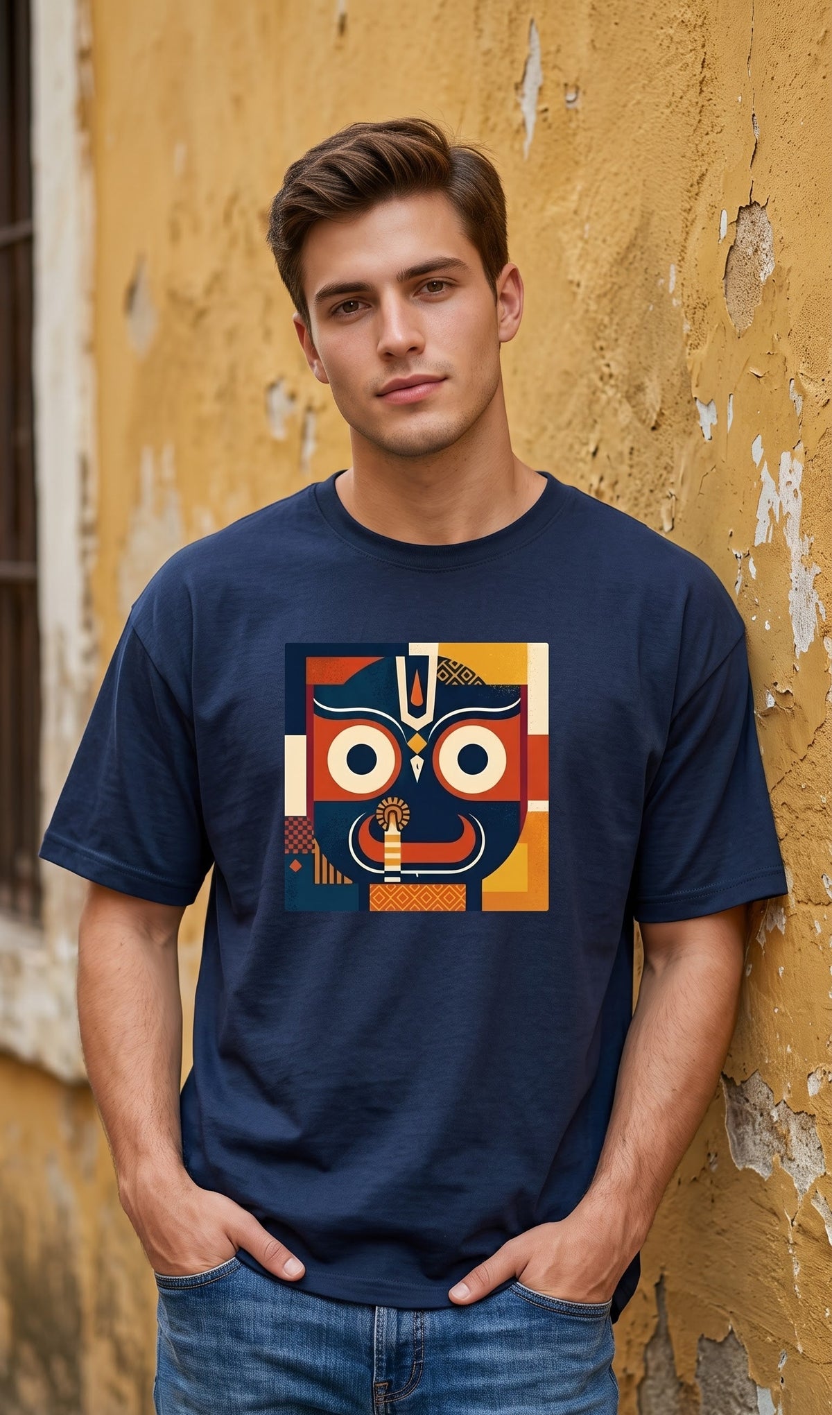 Unisex Oversized Classic T-Shirt- Jaga03
