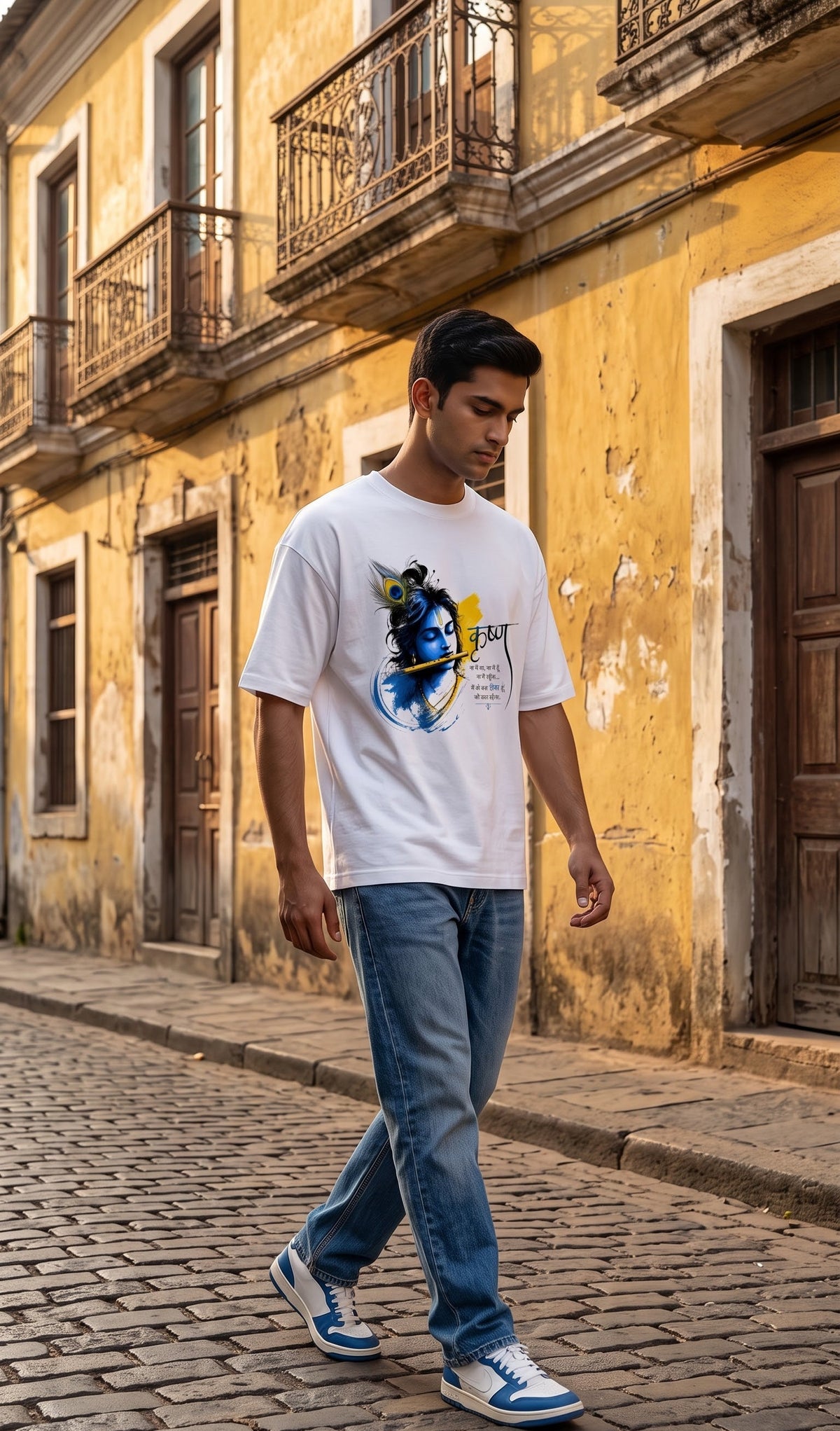 Unisex Oversized Classic T-Shirt- Krshn