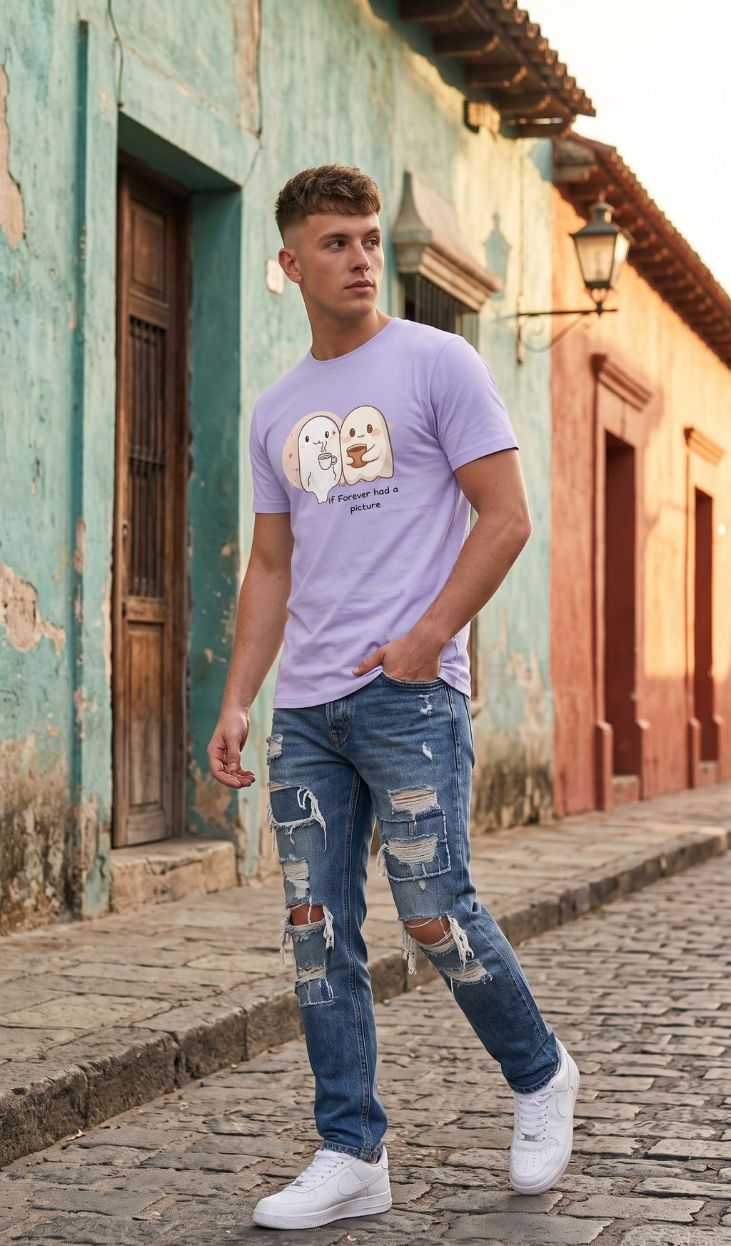 Men Regular T-Shirt- Forever