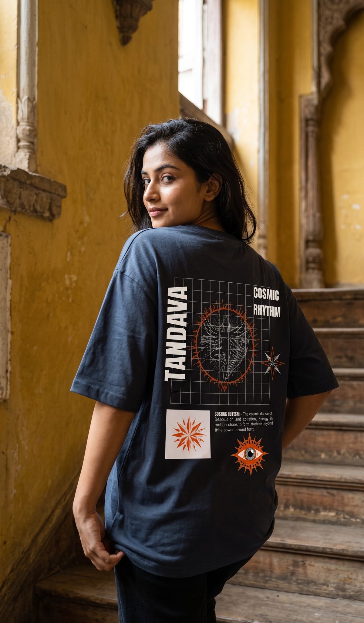 Unisex Oversized Classic T-Shirt- Tandav