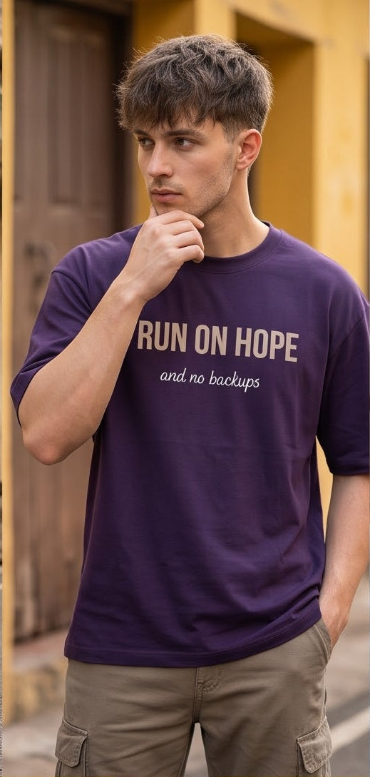 Unisex Oversized Classic T-Shirt- Hope