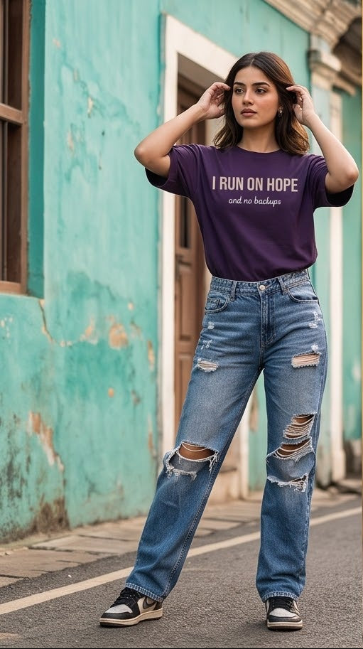 Unisex Oversized Classic T-Shirt- Hope