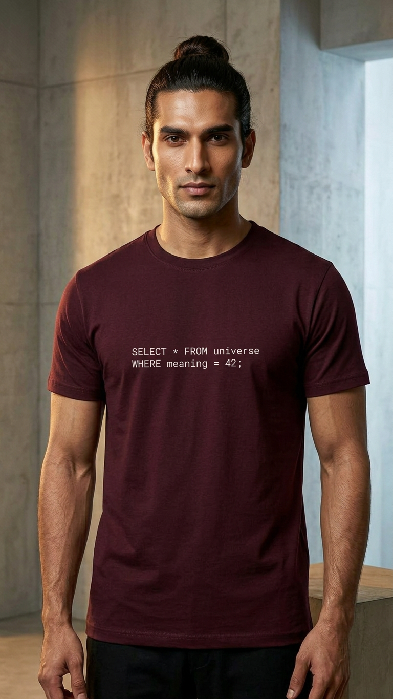 Men Regular T-Shirt- Select *
