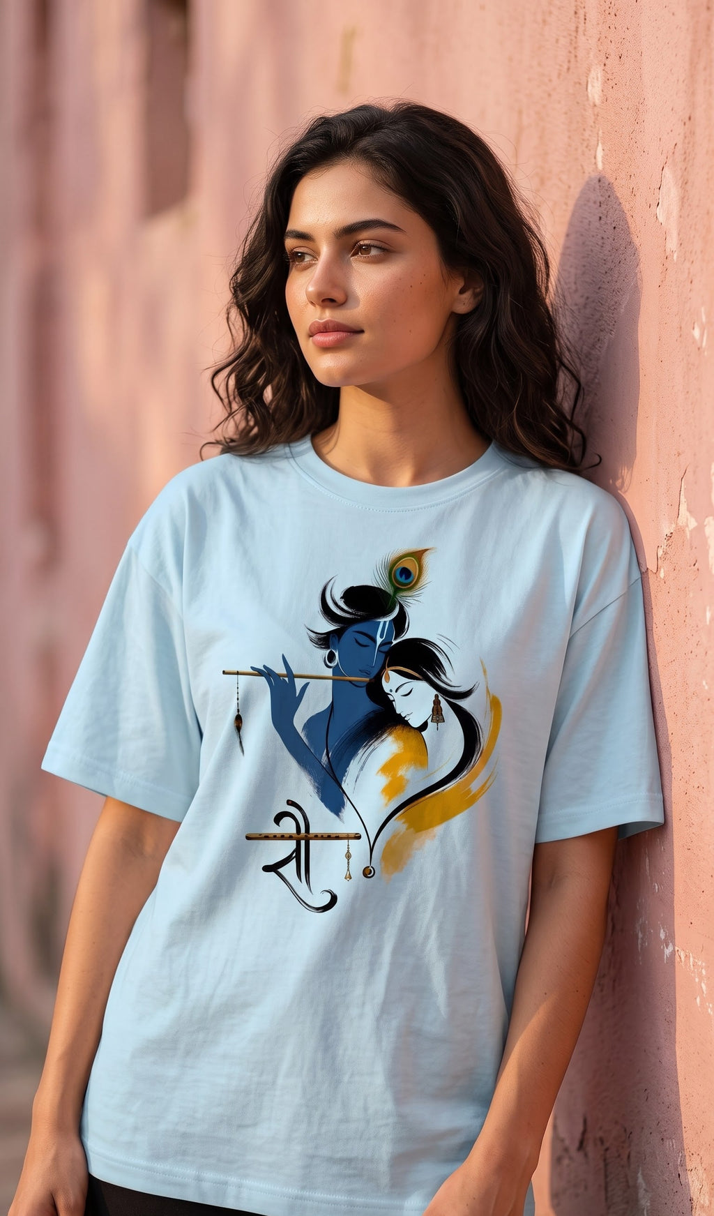 Unisex Oversized Classic T-Shirt- Shri