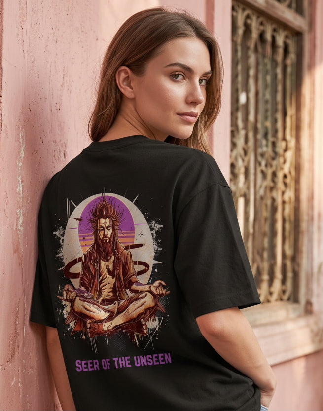 Unisex Terry Oversized Tee- Yogi