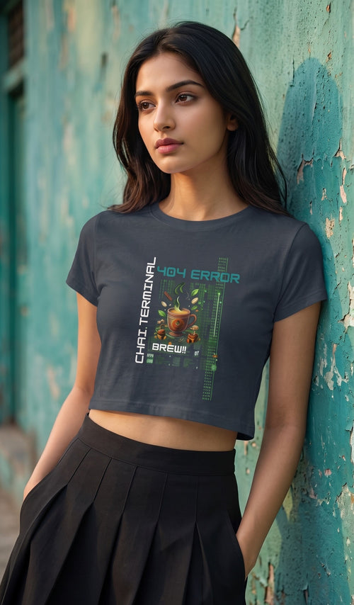 Crop Top- Chai Terminal.