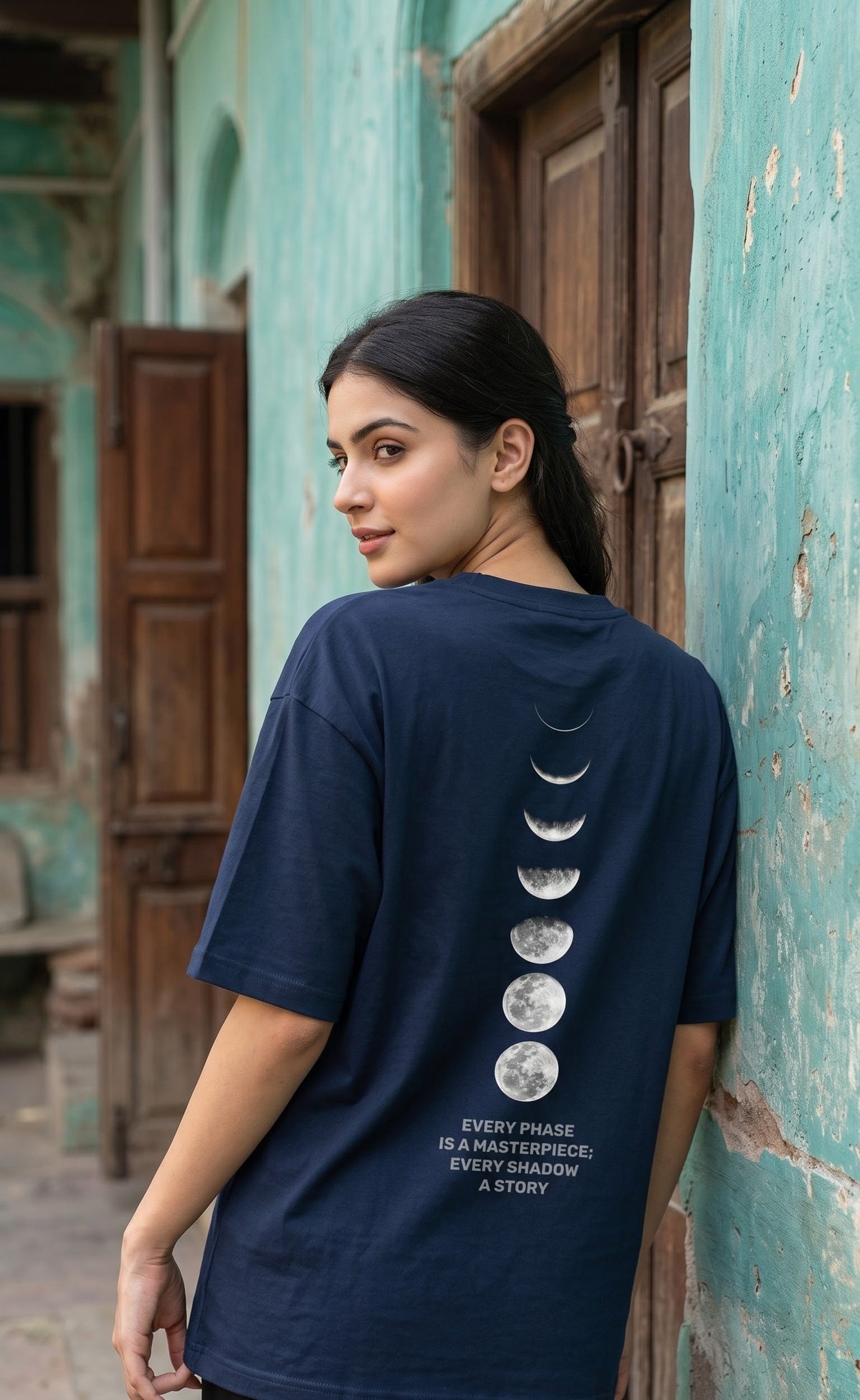 Unisex Terry Oversized Tee- Eclipsed
