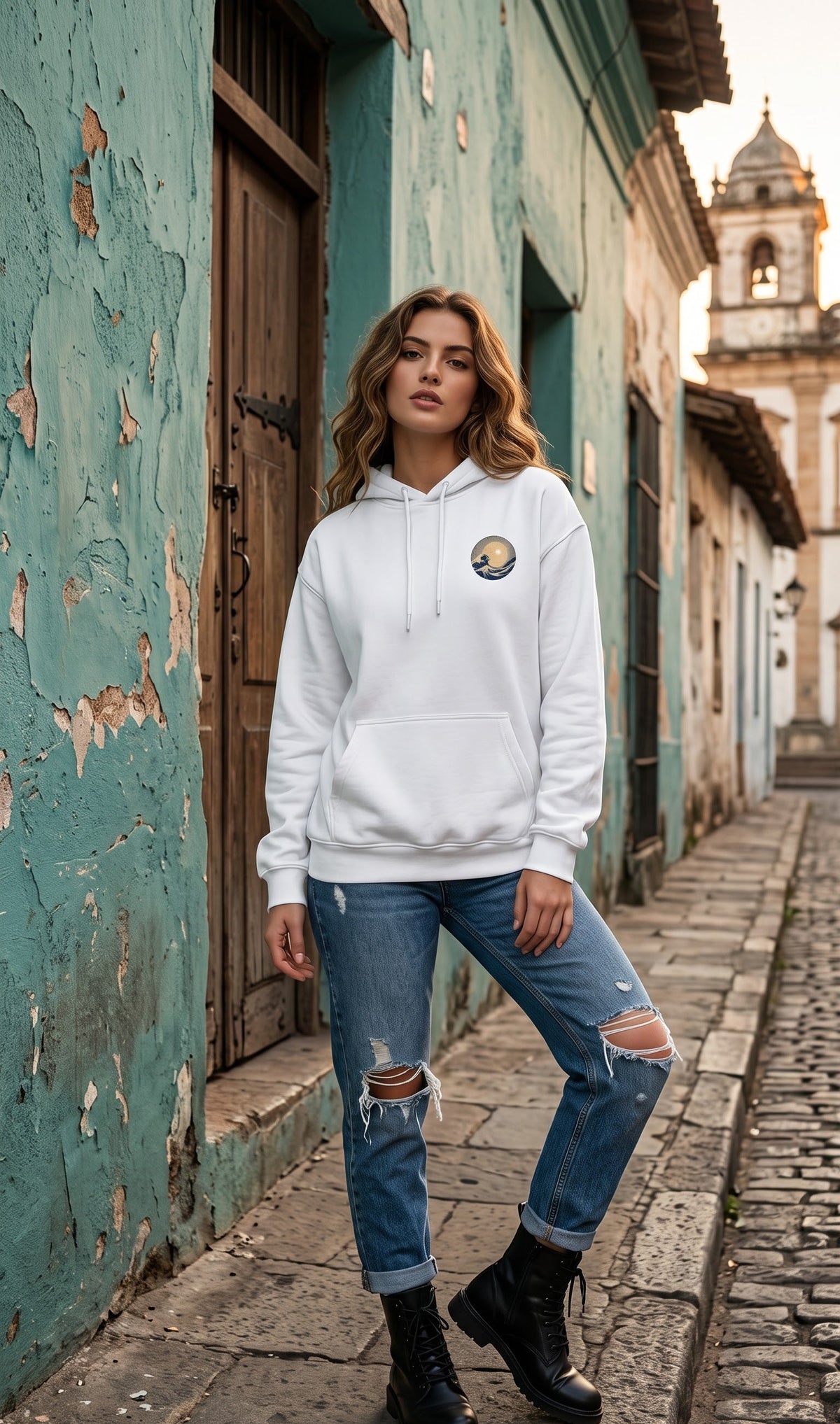 Unisex Oversized Hoodie- Risen