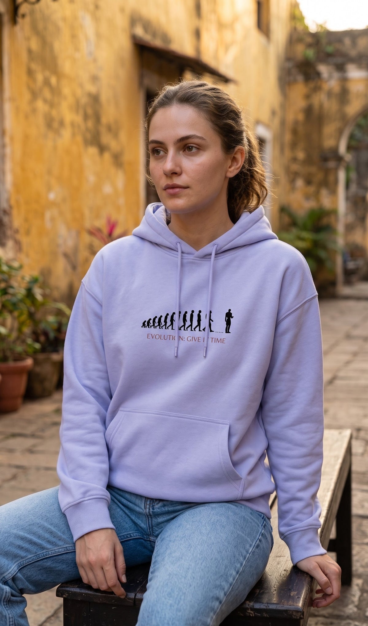 Unisex Oversized Hoodie- Evolution