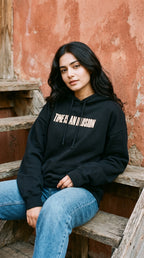 Unisex Oversized Hoodie- Kaalchakra