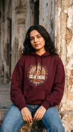 Unisex Oversized Hoodie- Solar Engine