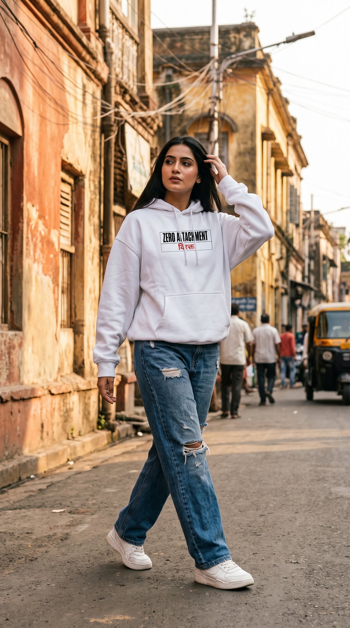 Unisex Oversized Hoodie- Zero Attachment