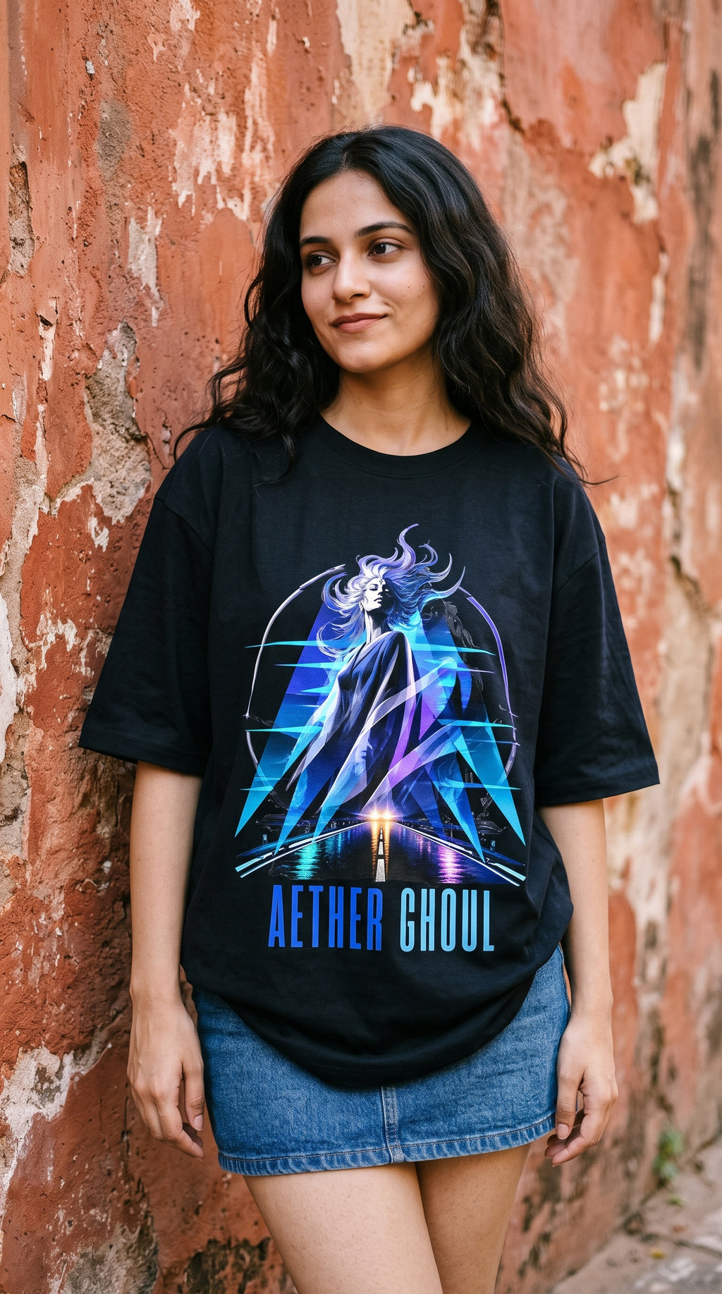 Unisex Oversized Classic T-Shirt- Aether Ghoul