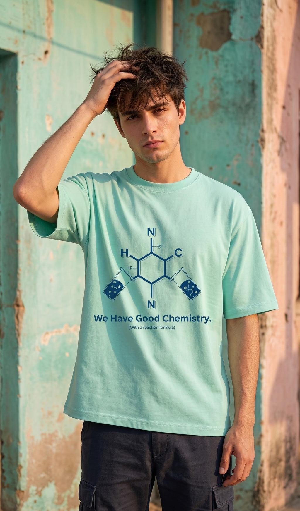 Men Oversized Classic T-Shirt- Bond