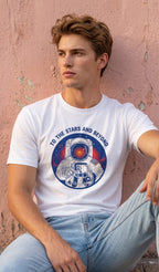 Men Regular T-Shirt- To the Moon