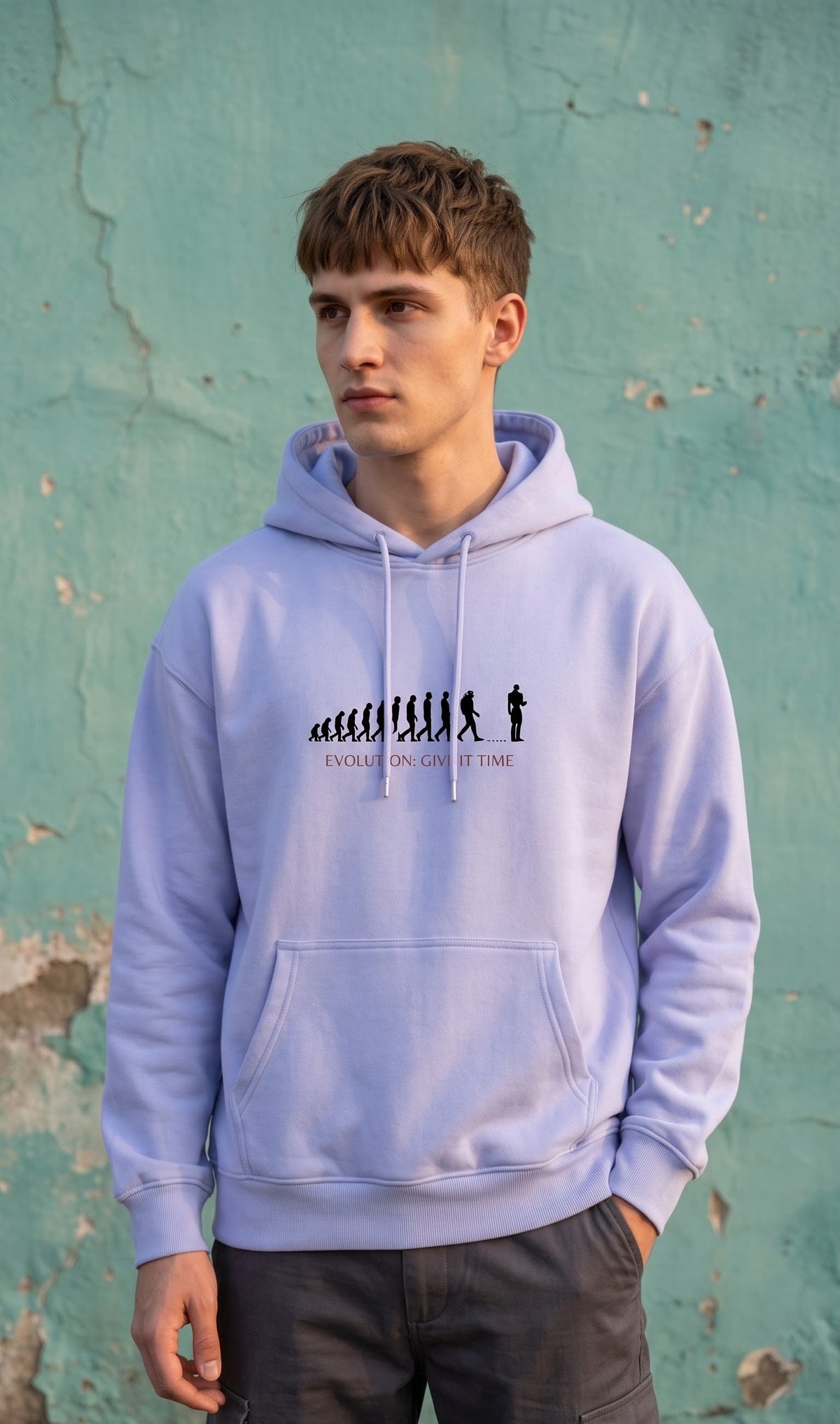 Unisex Oversized Hoodie- Evolution