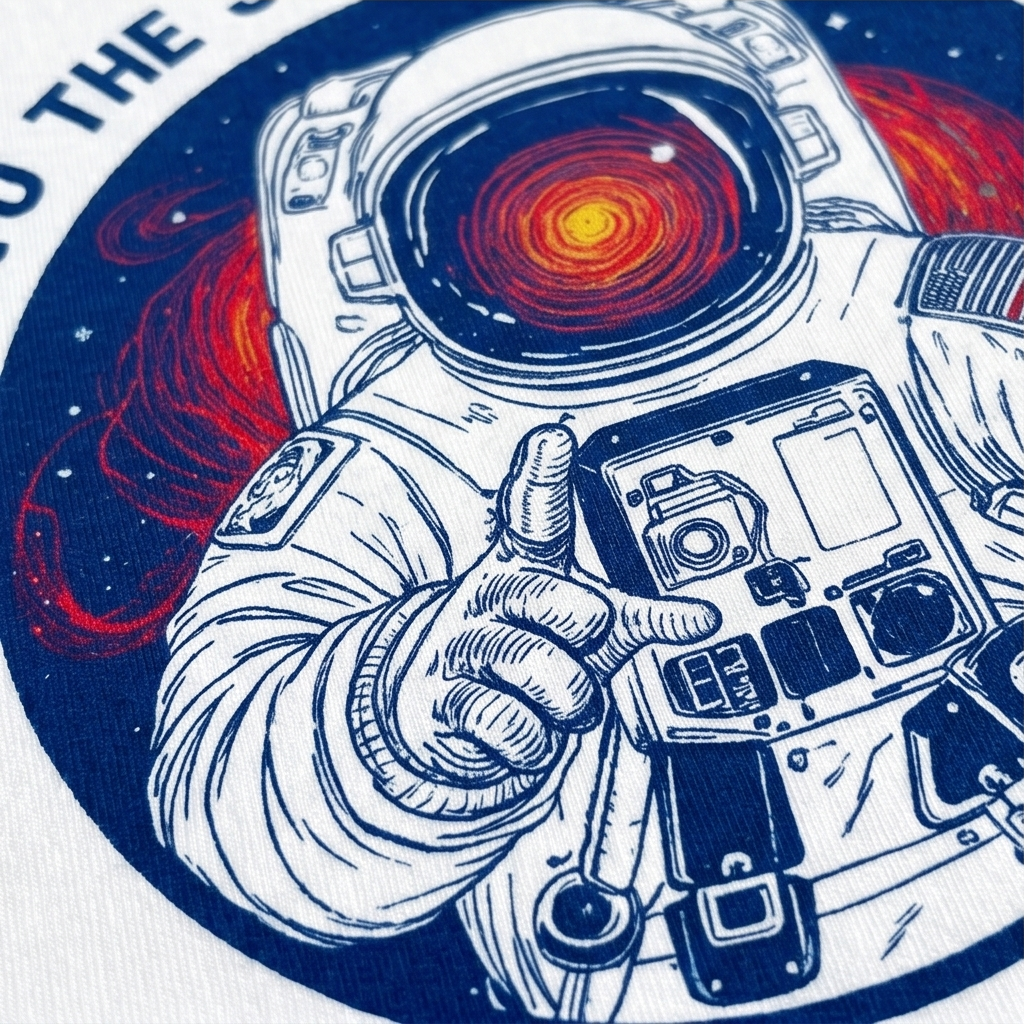 Men Regular T-Shirt- To the Moon