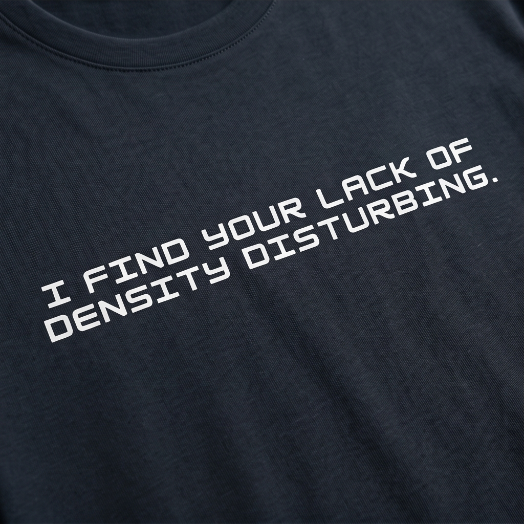 Men Regular T-Shirt- Density