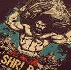 Men Oversized Classic T-Shirt- Ram bhakt